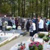 Pobožnost na hřbitově v Petrovicích